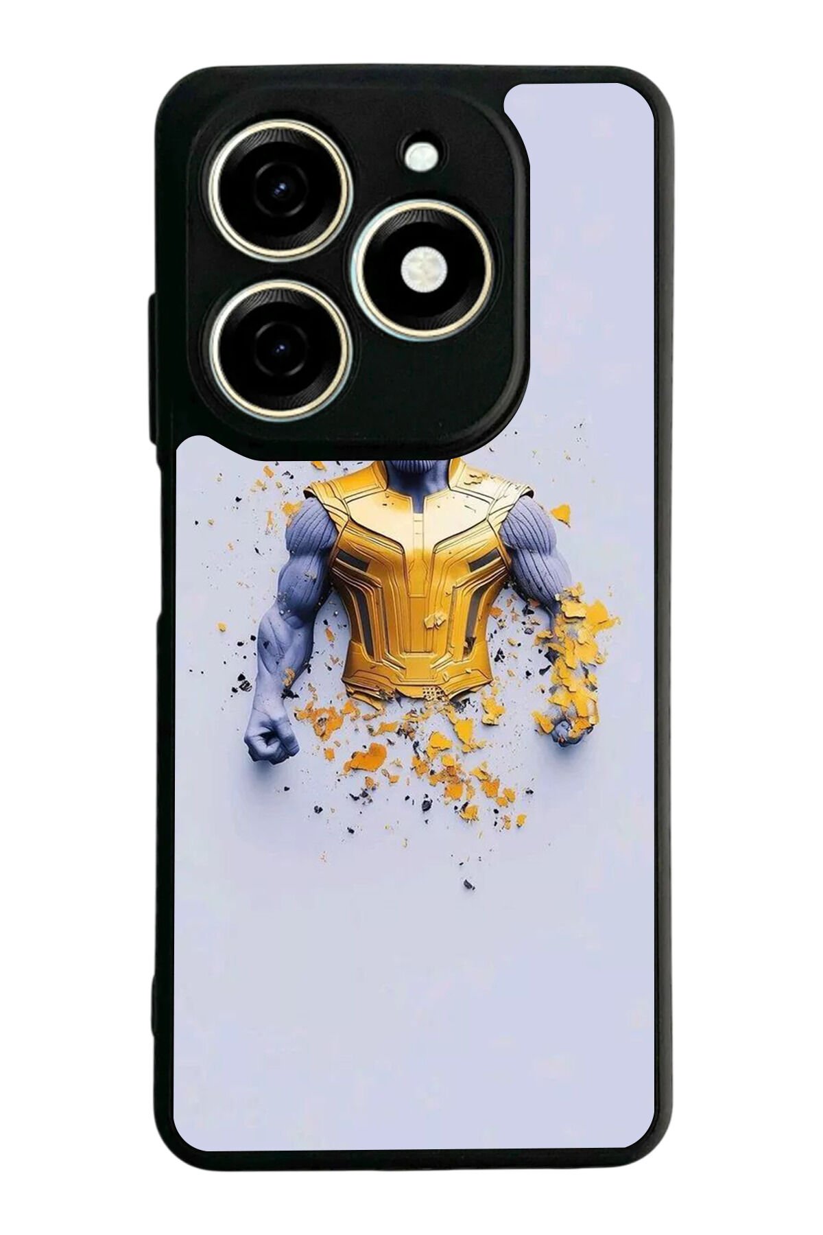 Infınıx Smart 8 Pro Uyumlu Thanos Tasarımlı Glossy Premium Kılıf