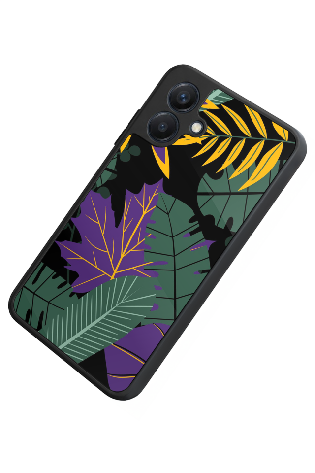 Samsung Galaxy A07 Uyumlu Botanik Tasarımlı Glossy Premium Kılıf