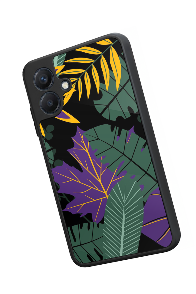 Samsung Galaxy A07 Uyumlu Botanik Tasarımlı Glossy Premium Kılıf