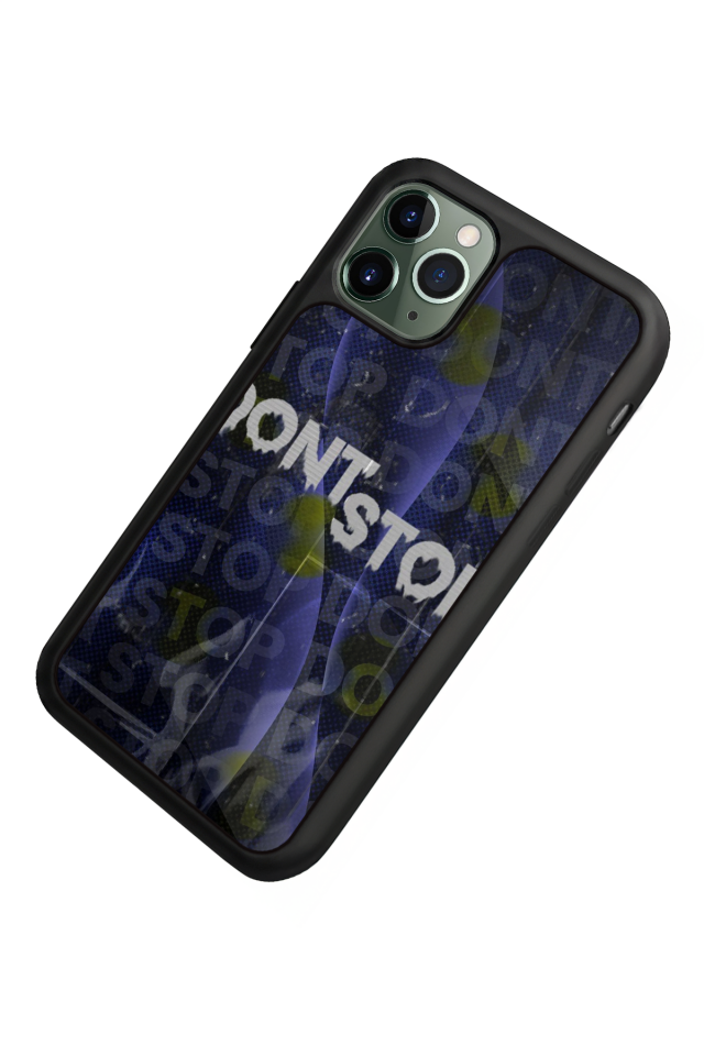 iPhone 11 Pro Max Uyumlu Dont Stop Tasarımlı Glossy Premium Kılıf