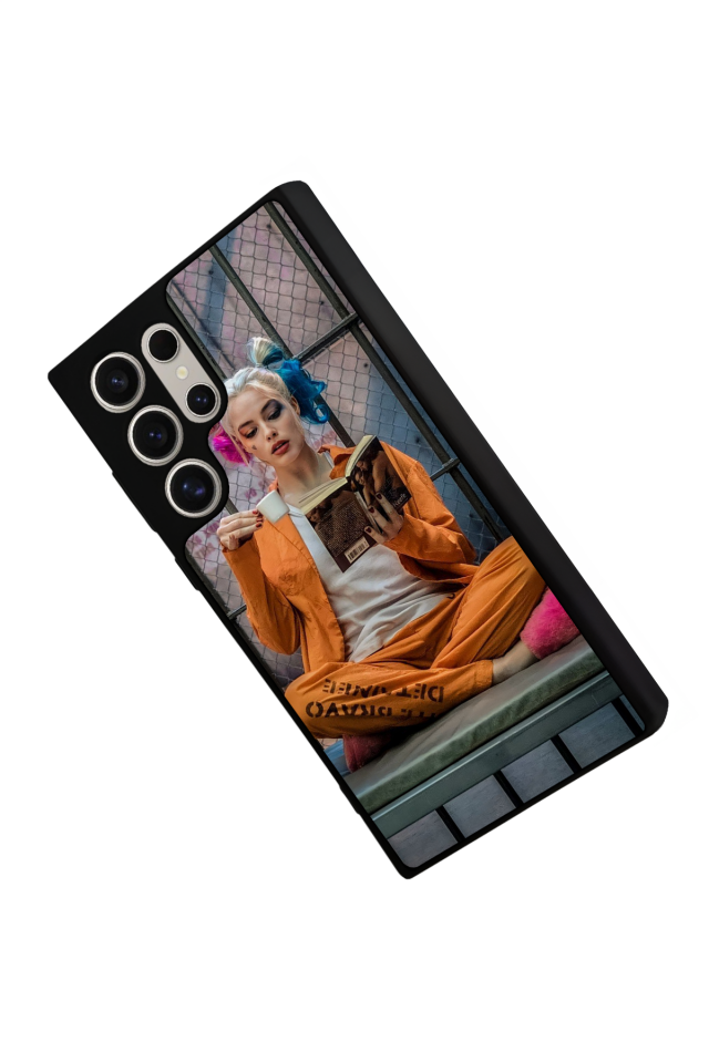 Samsung Galaxy S23 Ultra Uyumlu HarleyQueen Tasarımlı Glossy Premium Kılıf