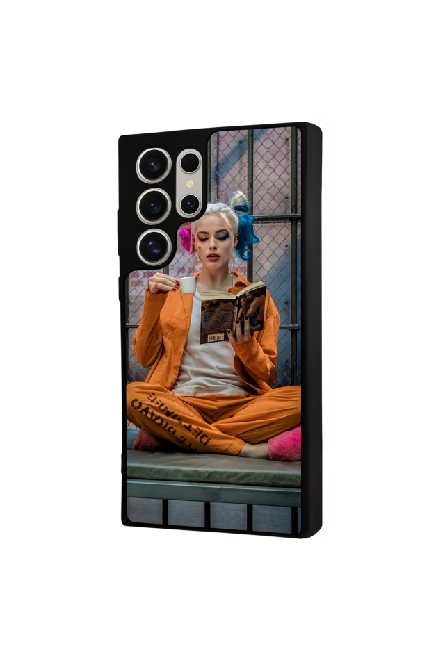 Samsung Galaxy S23 Ultra Uyumlu HarleyQueen Tasarımlı Glossy Premium Kılıf