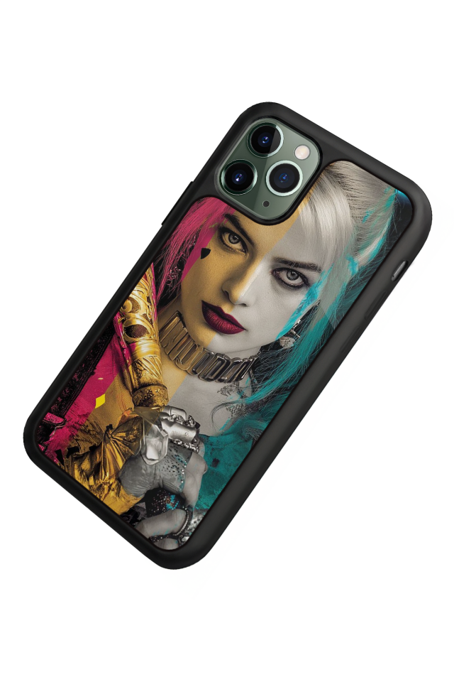 iPhone 11 Pro Uyumlu HarleyQueen Tasarımlı Glossy Premium Kılıf