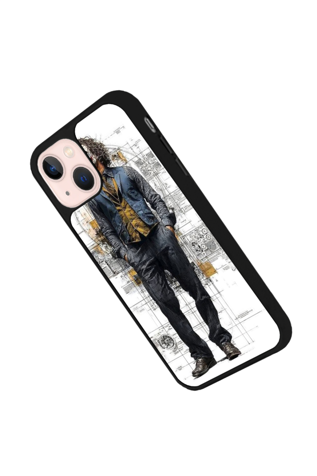 iPhone 15 Uyumlu Joker Tasarımlı Glossy Premium Kılıf