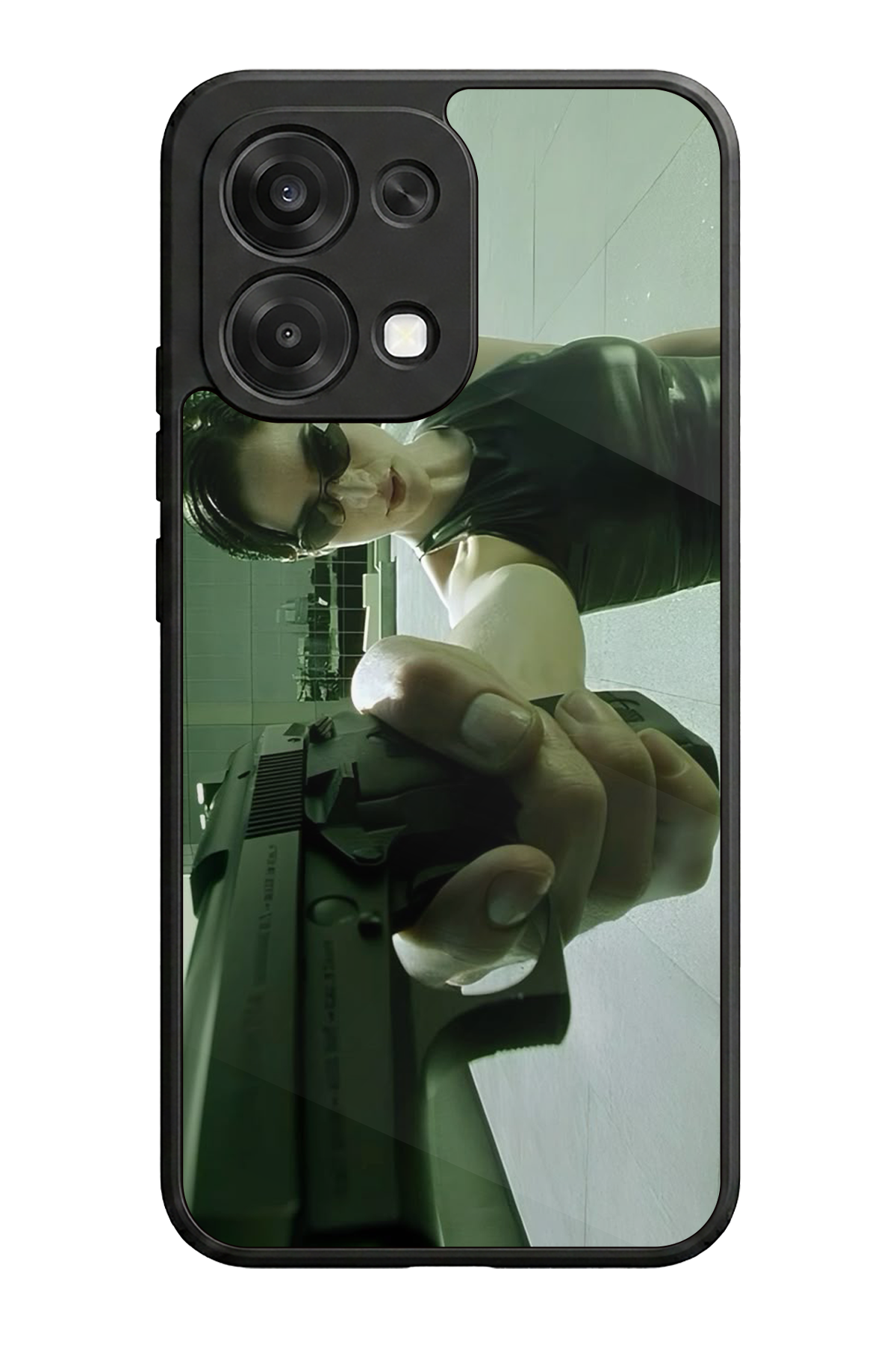 Oppo A6 Pro Uyumlu MatriOppo A6 Pro Tasarımlı Glossy Premium Kılıf