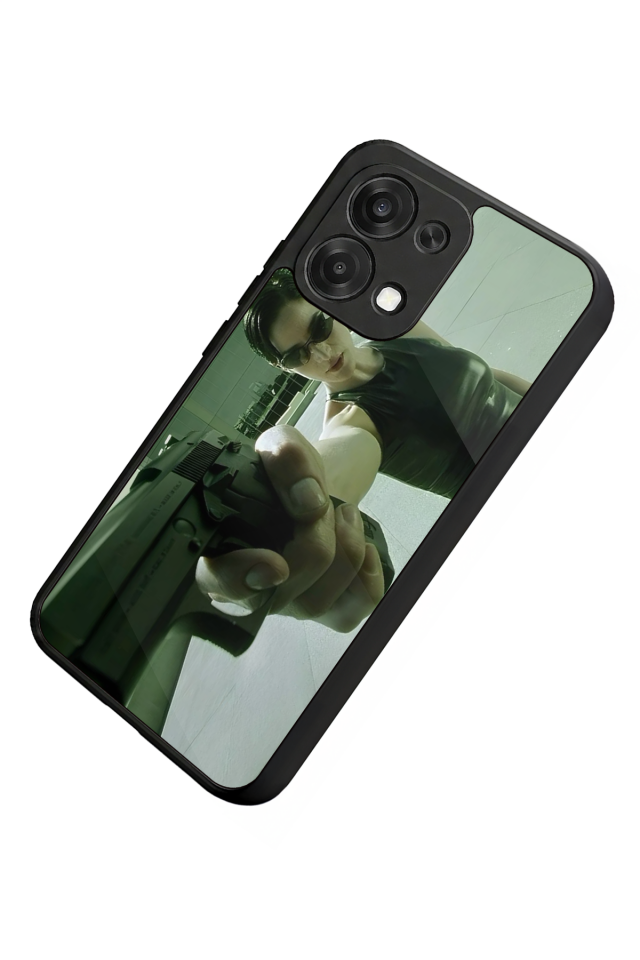 Oppo A6 Pro Uyumlu MatriOppo A6 Pro Tasarımlı Glossy Premium Kılıf