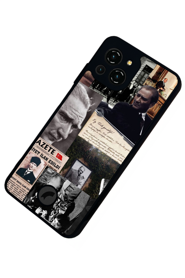 Reeder S23 Pro Max Uyumlu Mustafa Kemal Ataturk Tasarımlı Glossy Premium Kılıf