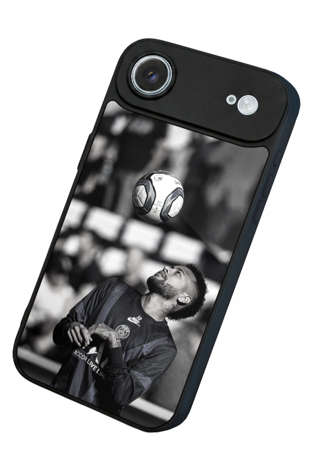 iPhone 17 Air Uyumlu Neymar Tasarımlı Glossy Premium Kılıf
