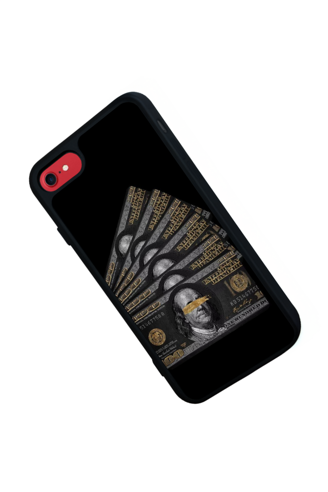 iPhone SE Uyumlu Para Tasarımlı Glossy Premium Kılıf