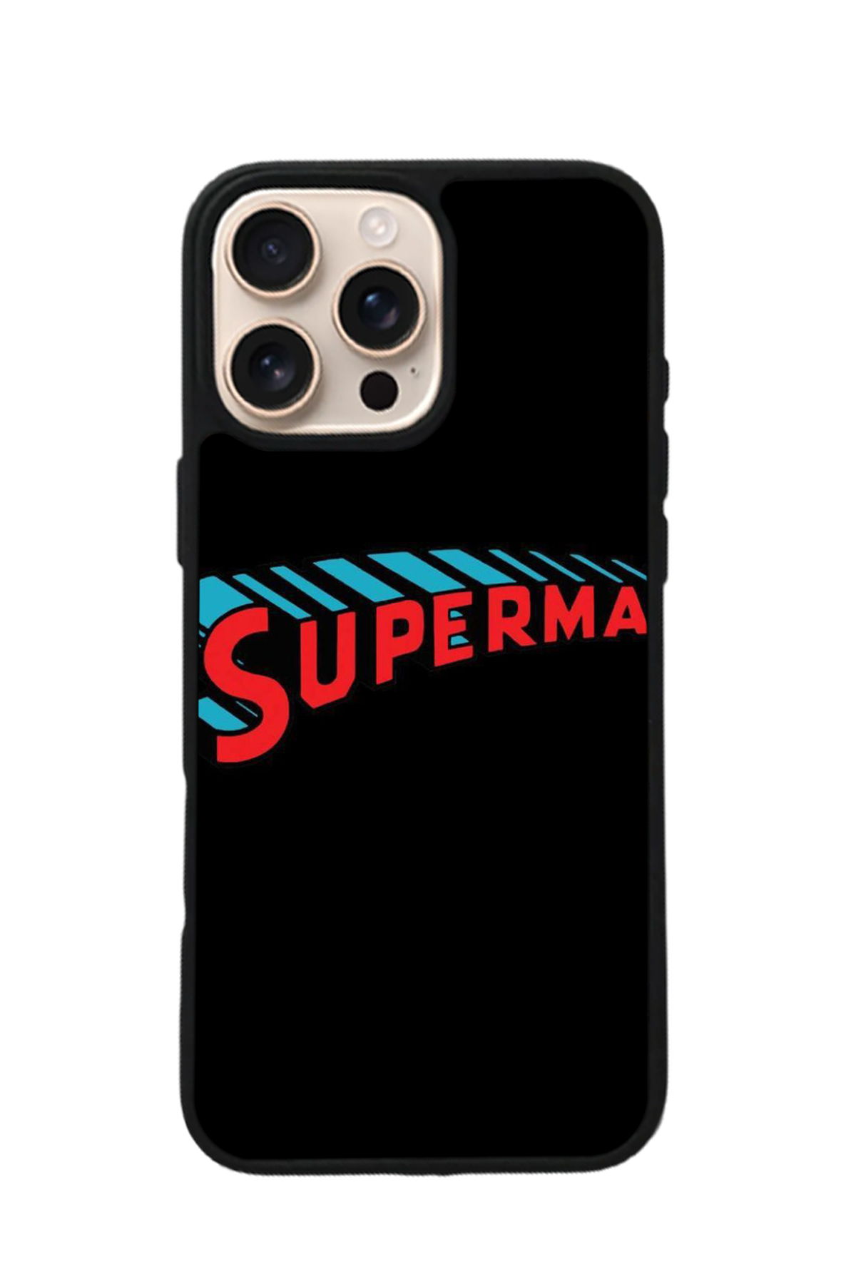 iPhone 14 Pro Uyumlu Superman Tasarımlı Glossy Premium Kılıf