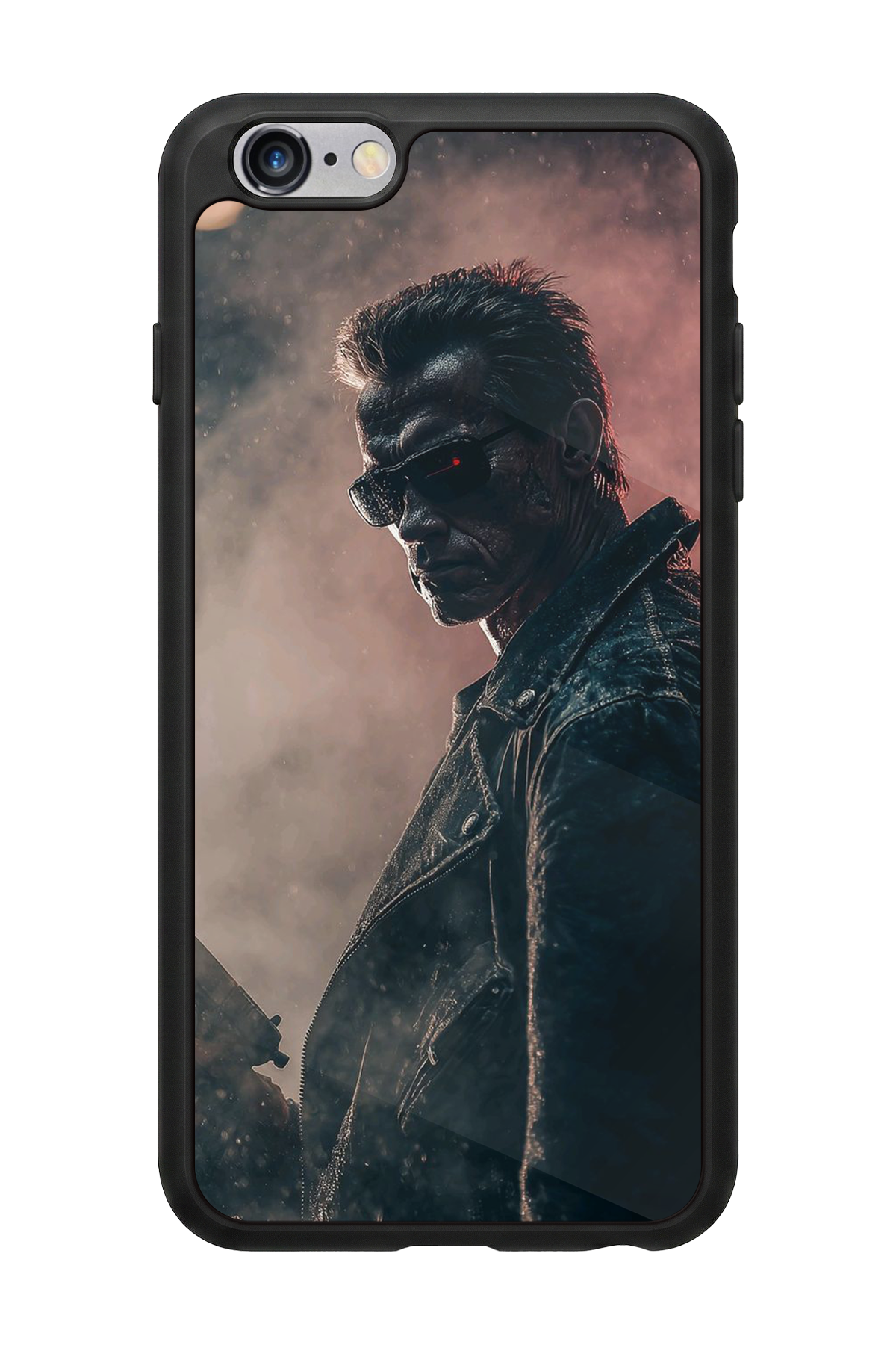 iPhone 6 Plus Uyumlu Terminator Tasarımlı Glossy Premium Kılıf