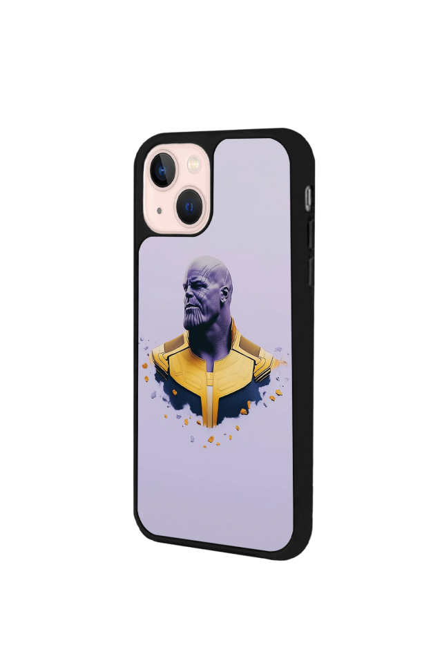 iPhone 14 Plus Uyumlu Thanos Tasarımlı Glossy Premium Kılıf