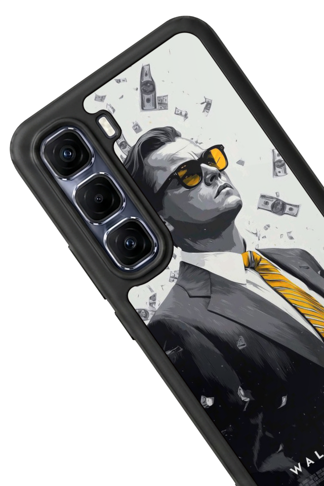 Infinix Hot 60 Pro Plus Uyumlu TheWolf Tasarımlı Glossy Premium Kılıf