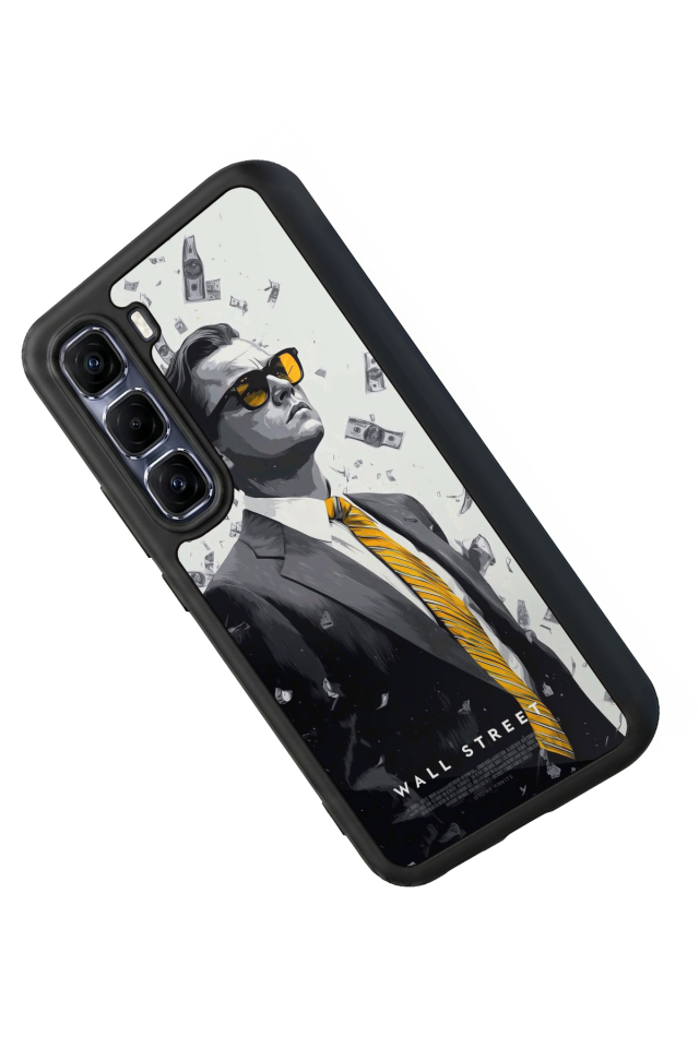 Infinix Hot 60 Pro Plus Uyumlu TheWolf Tasarımlı Glossy Premium Kılıf