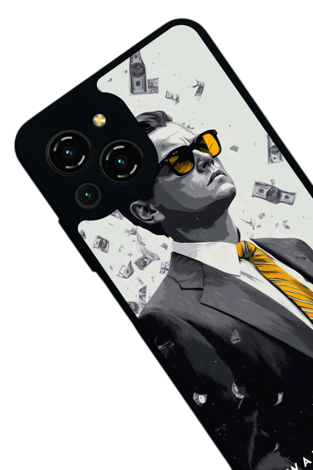 Reeder S23 Pro Max Uyumlu TheWolf Tasarımlı Glossy Premium Kılıf