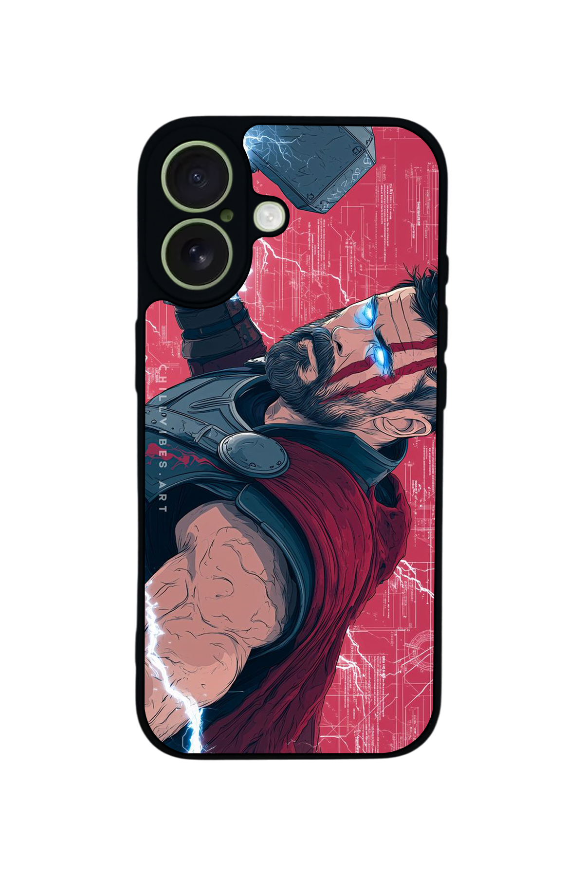 iPhone 17 Uyumlu Thor Tasarımlı Glossy Premium Kılıf