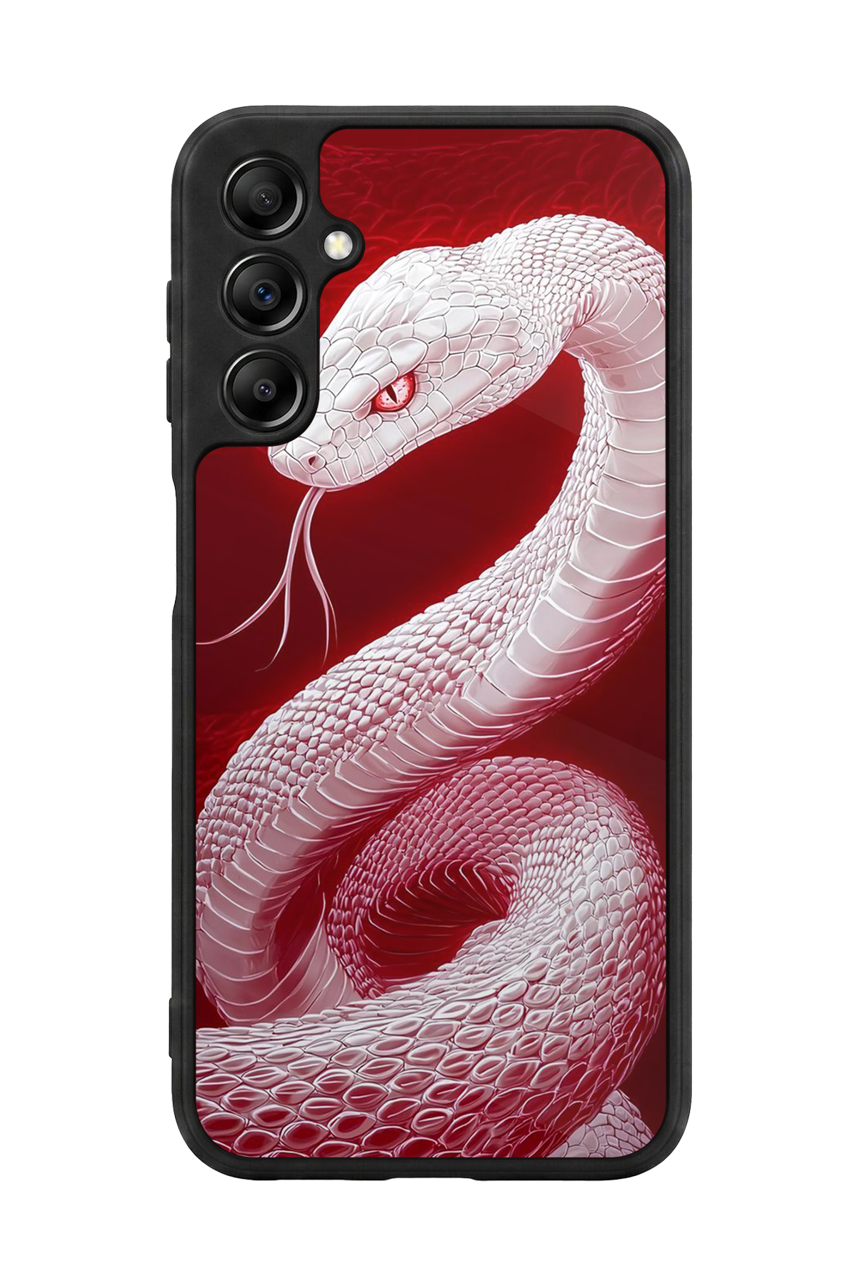 Samsung Galaxy A14 Uyumlu Yılan Tasarımlı Glossy Premium Kılıf