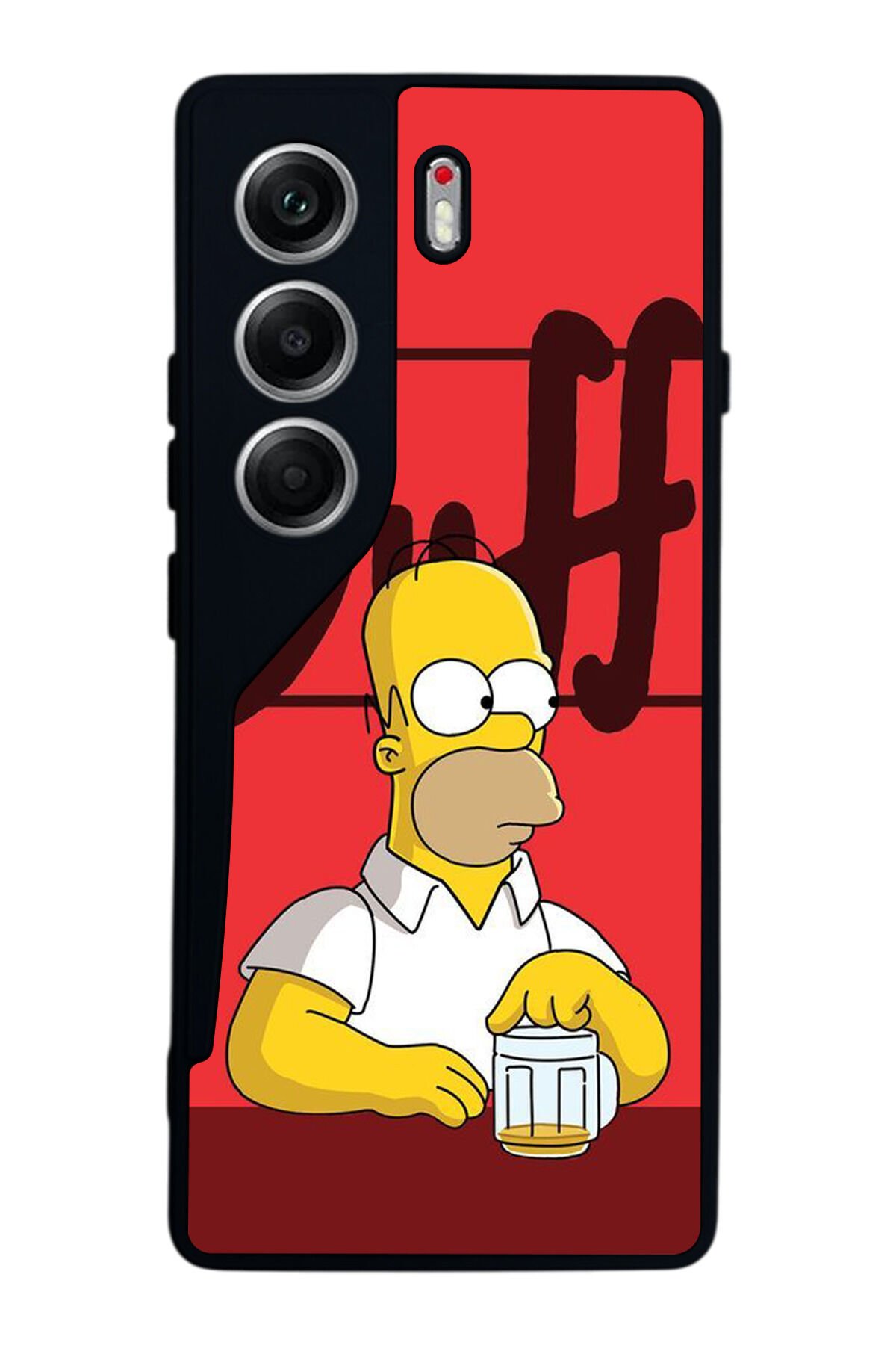 Tecno Camon 40 Uyumlu The Simpsons Tasarımlı Glossy Premium Kılıf