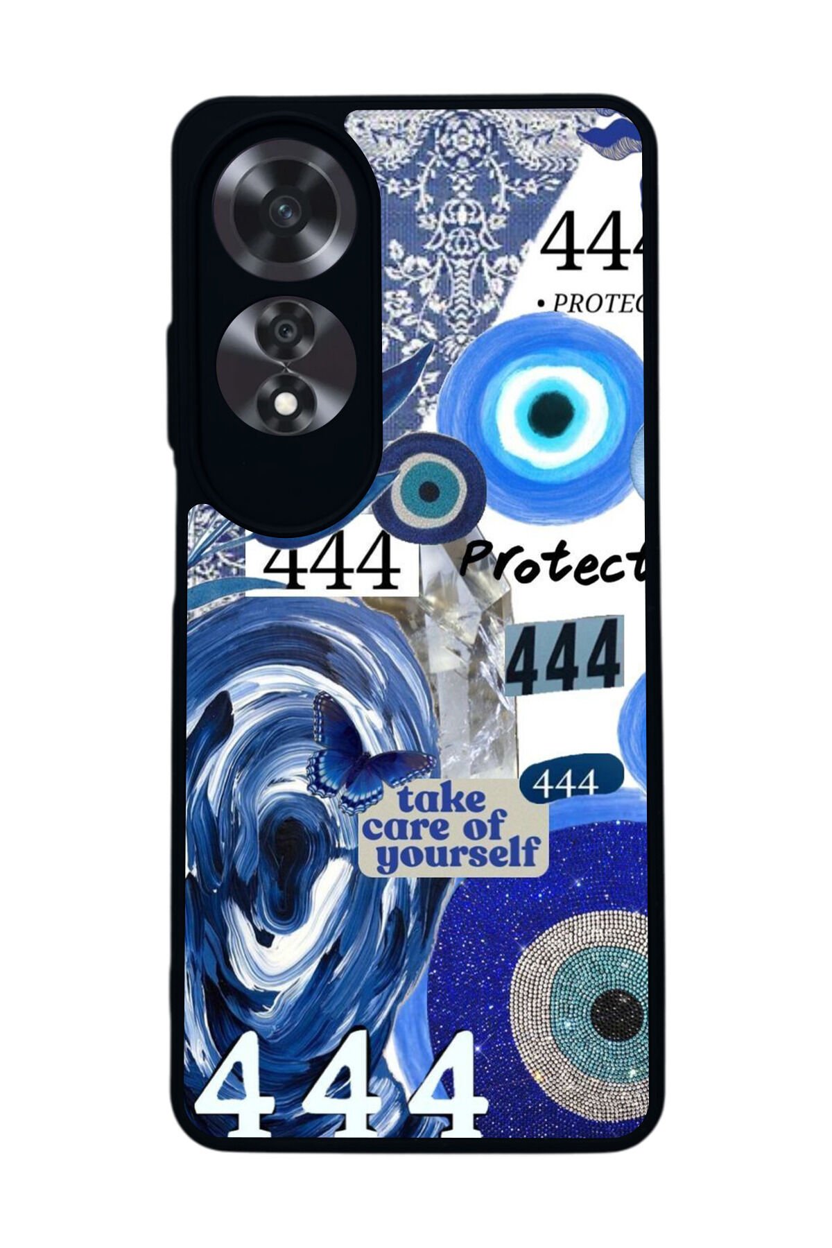 Oppo A60 Mat Siyah uyumlu Kılıf – Yumuşak Silikon, Koruyucu, Şok Emici Kapak