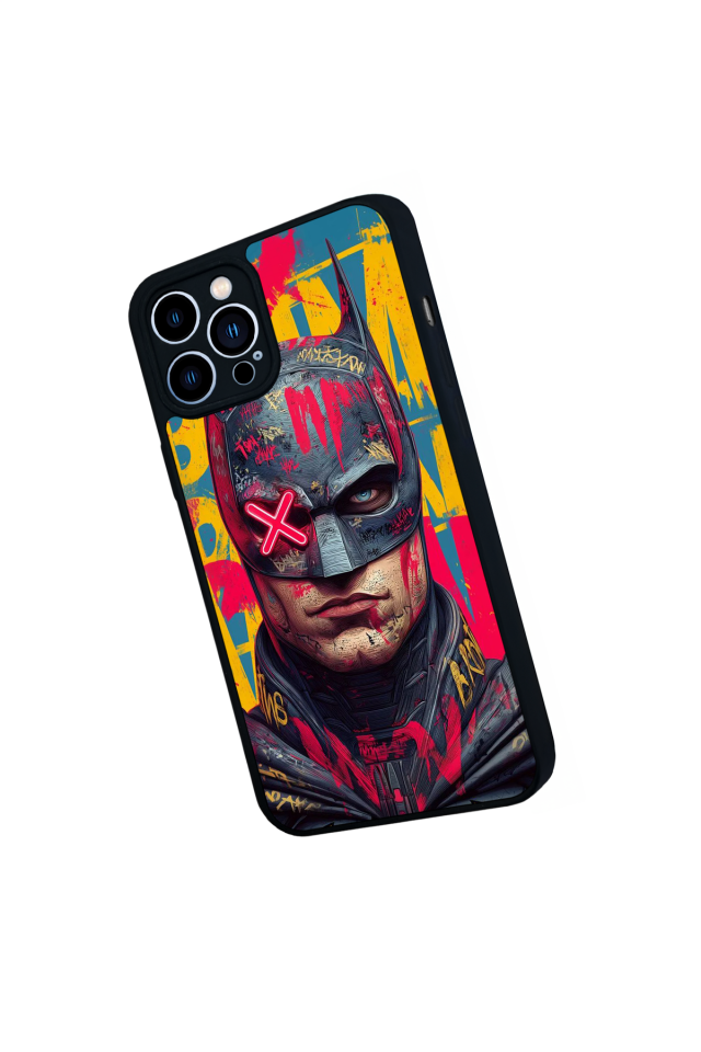 iPhone 13 Pro Max Uyumlu Batman Tasarımlı Glossy Premium Kılıf