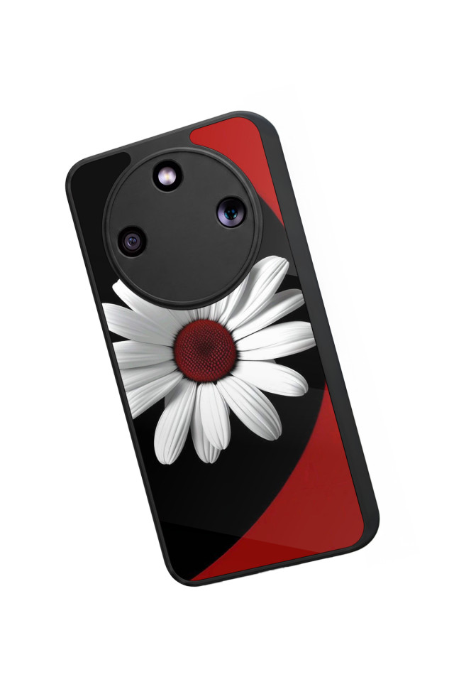 Honor Magic 8 Lite Uyumlu Cicek Tasarımlı Glossy Premium Kılıf
