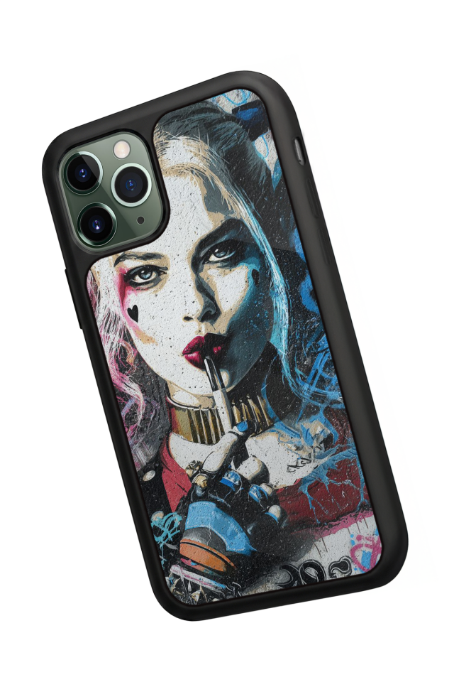 iPhone 11 Pro Uyumlu HarleyQueen Tasarımlı Glossy Premium Kılıf