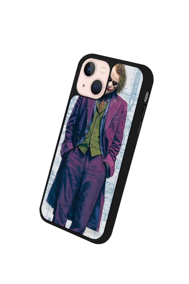 iPhone 15 Uyumlu Joker Tasarımlı Glossy Premium Kılıf