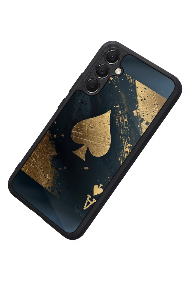 Samsung Galaxy M34 Uyumlu Kart Tasarımlı Glossy Premium Kılıf