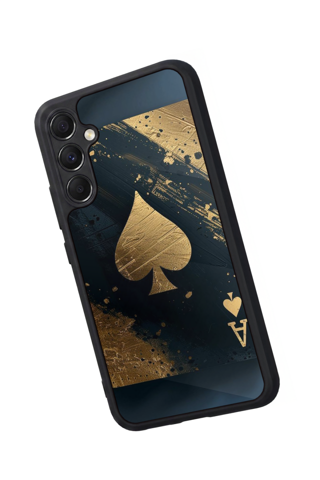 Samsung Galaxy M34 Uyumlu Kart Tasarımlı Glossy Premium Kılıf