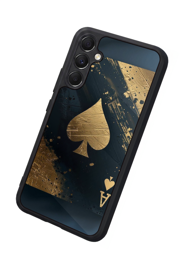 Samsung Galaxy M34 Uyumlu Kart Tasarımlı Glossy Premium Kılıf