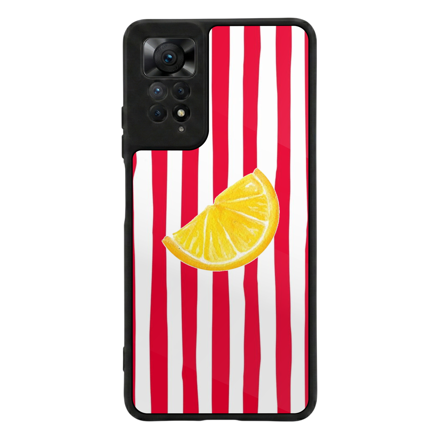Xiaomi Redmi Note 11 Pro Uyumlu Limon Tasarımlı Glossy Premium Kılıf