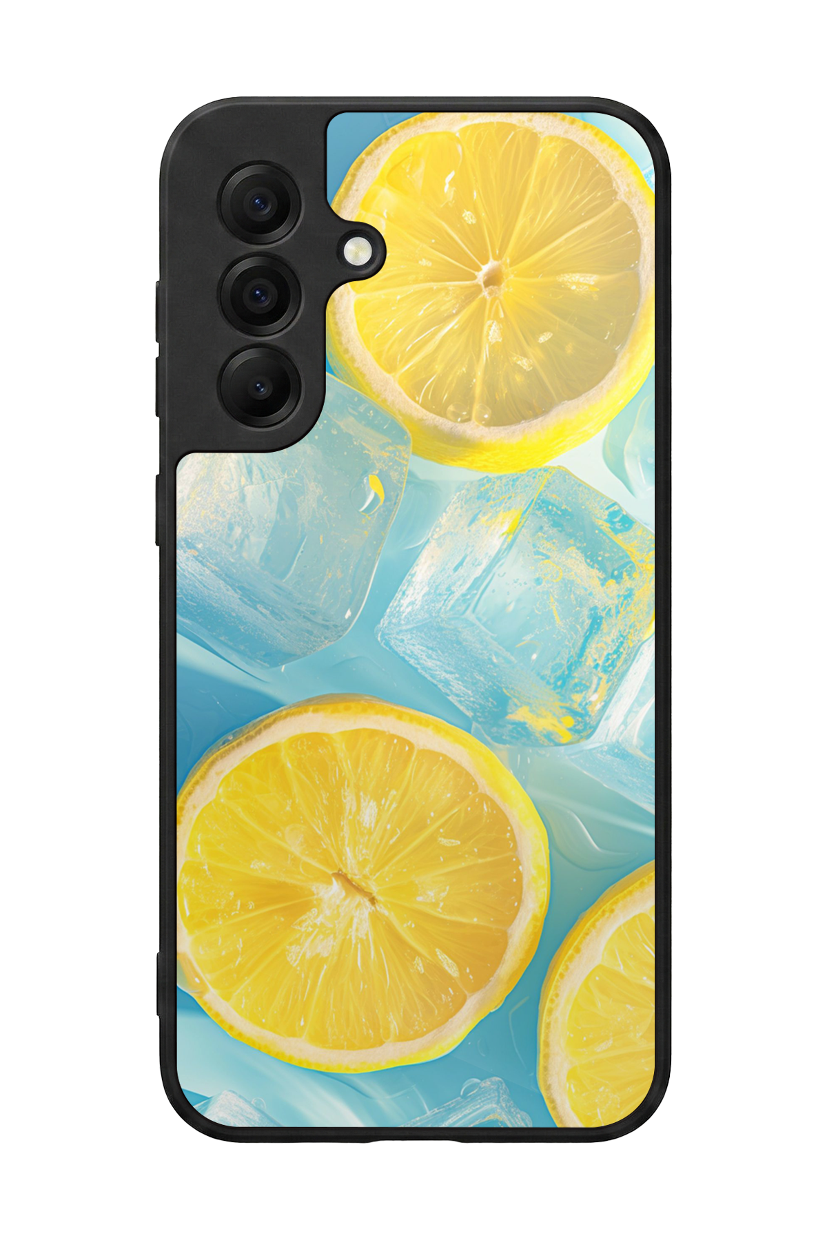 Samsung Galaxy A17 Uyumlu Limon Tasarımlı Glossy Premium Kılıf