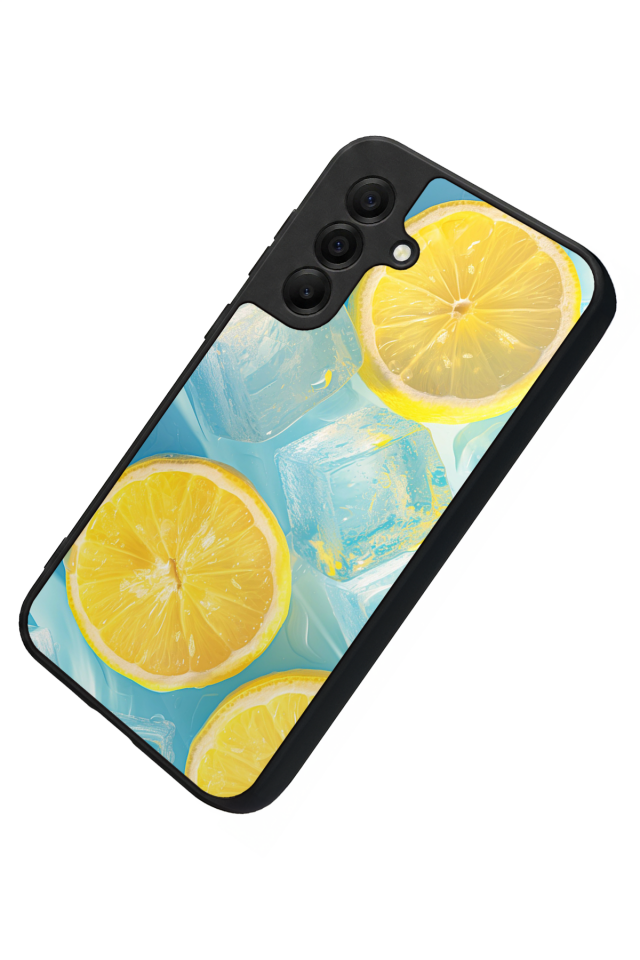 Samsung Galaxy A17 Uyumlu Limon Tasarımlı Glossy Premium Kılıf
