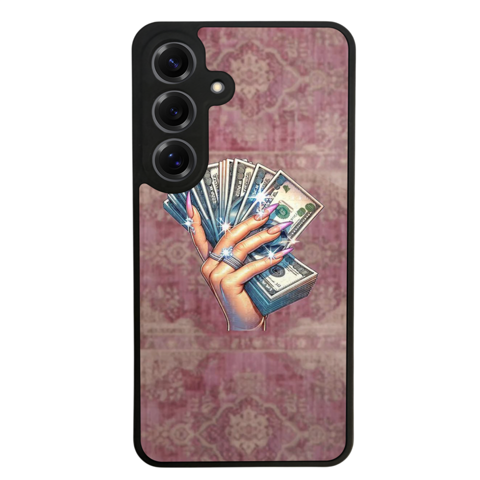 Samsung Galaxy S25 Uyumlu Money Para Tasarımlı Glossy Premium Kılıf