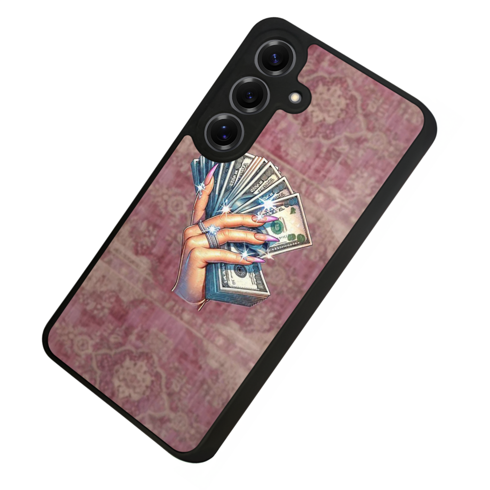 Samsung Galaxy S25 Uyumlu Money Para Tasarımlı Glossy Premium Kılıf