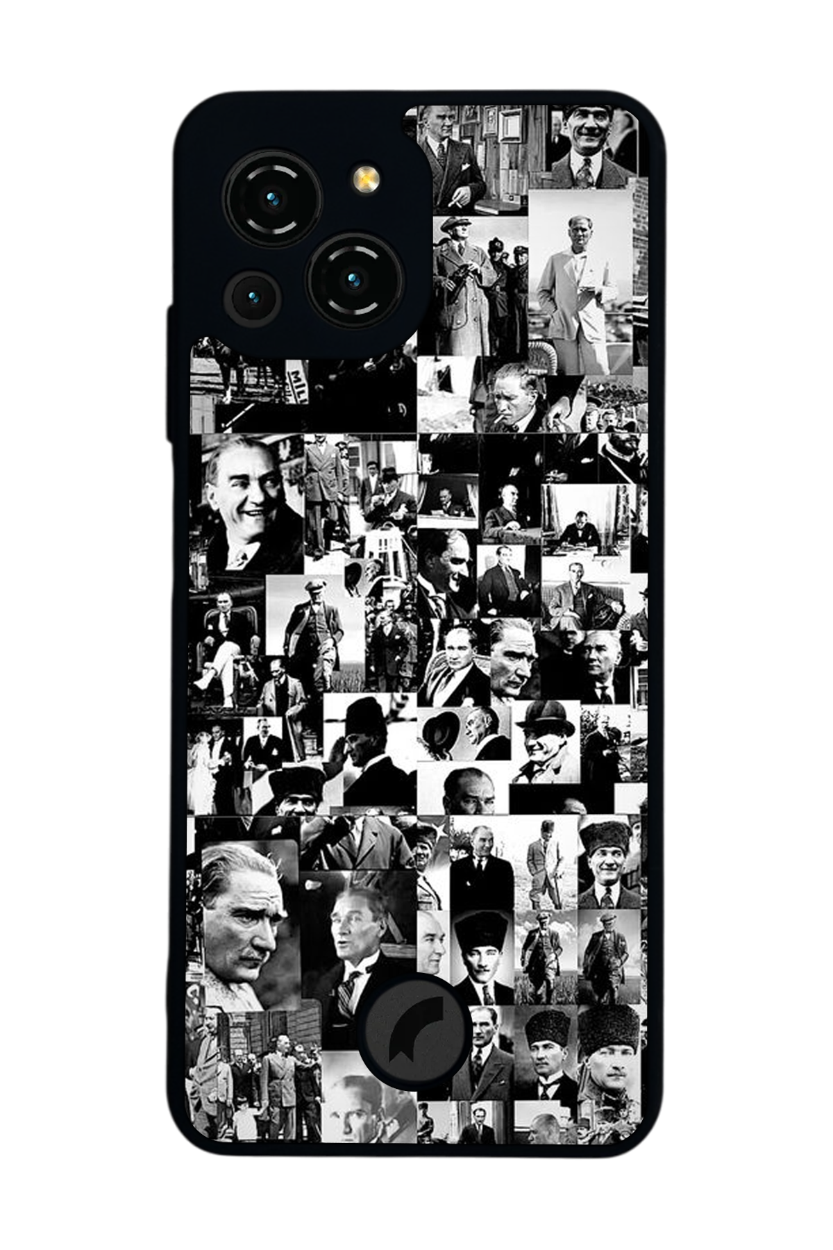 Reeder S23 Pro Max Uyumlu Mustafa Kemal Ataturk Tasarımlı Glossy Premium Kılıf