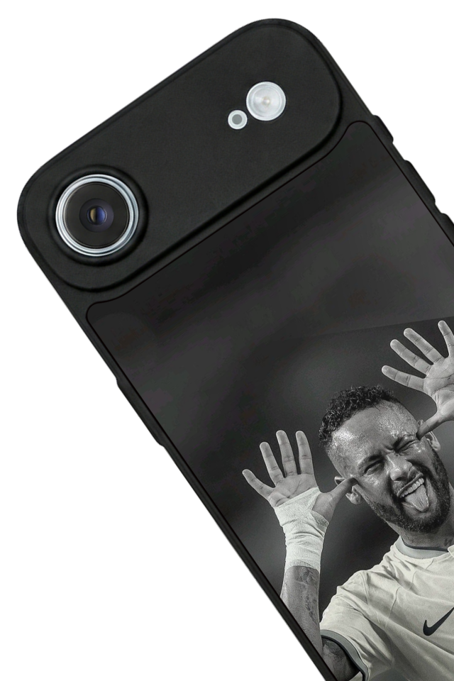 iPhone 17 Air Uyumlu Neymar Tasarımlı Glossy Premium Kılıf