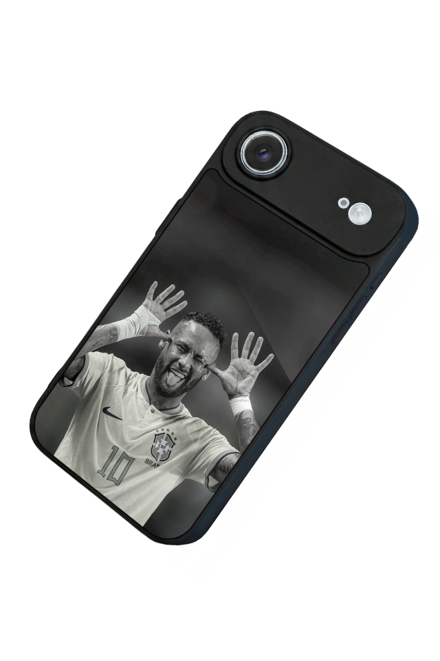iPhone 17 Air Uyumlu Neymar Tasarımlı Glossy Premium Kılıf