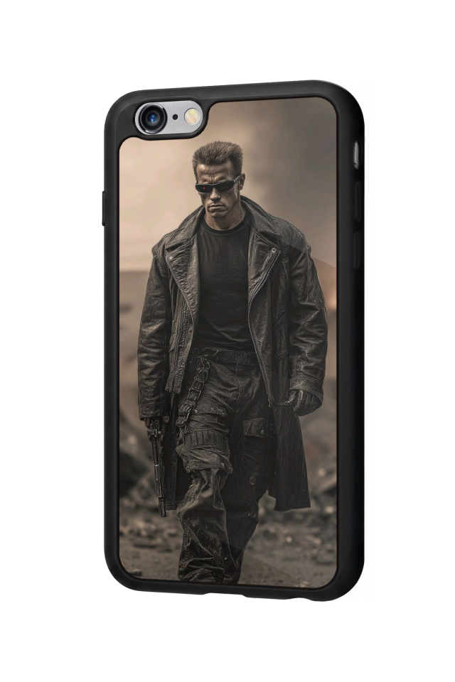 iPhone 6 Plus Uyumlu Terminator Tasarımlı Glossy Premium Kılıf