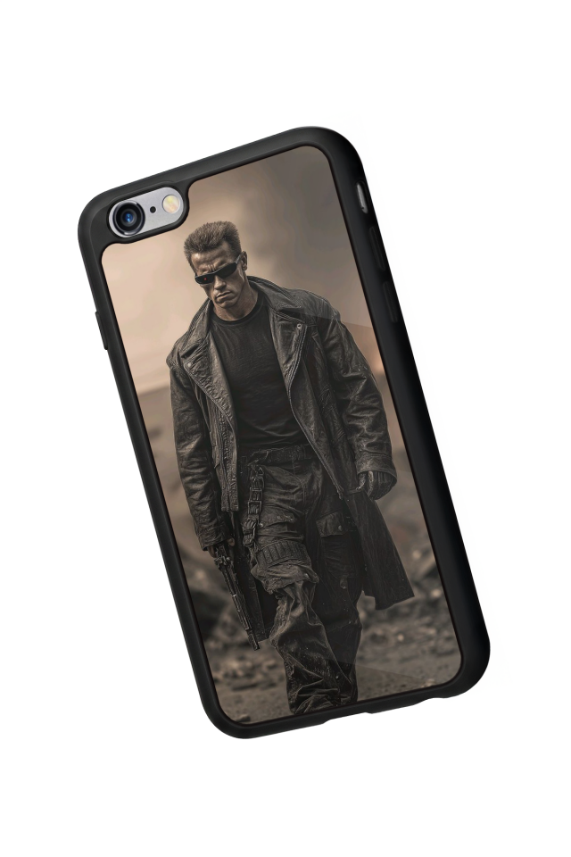 iPhone 6 Plus Uyumlu Terminator Tasarımlı Glossy Premium Kılıf