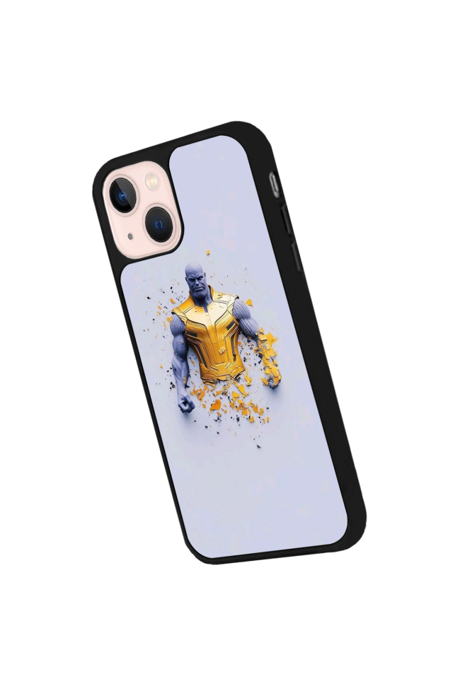 iPhone 14 Plus Uyumlu Thanos Tasarımlı Glossy Premium Kılıf