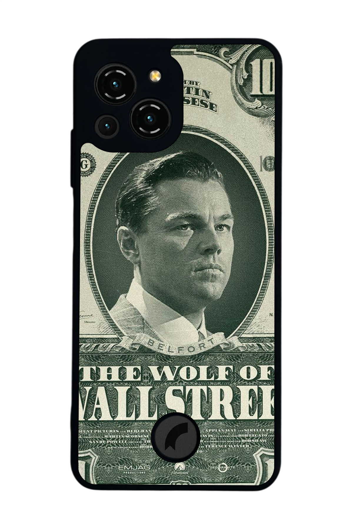 Reeder S23 Pro Max Uyumlu TheWolf Tasarımlı Glossy Premium Kılıf