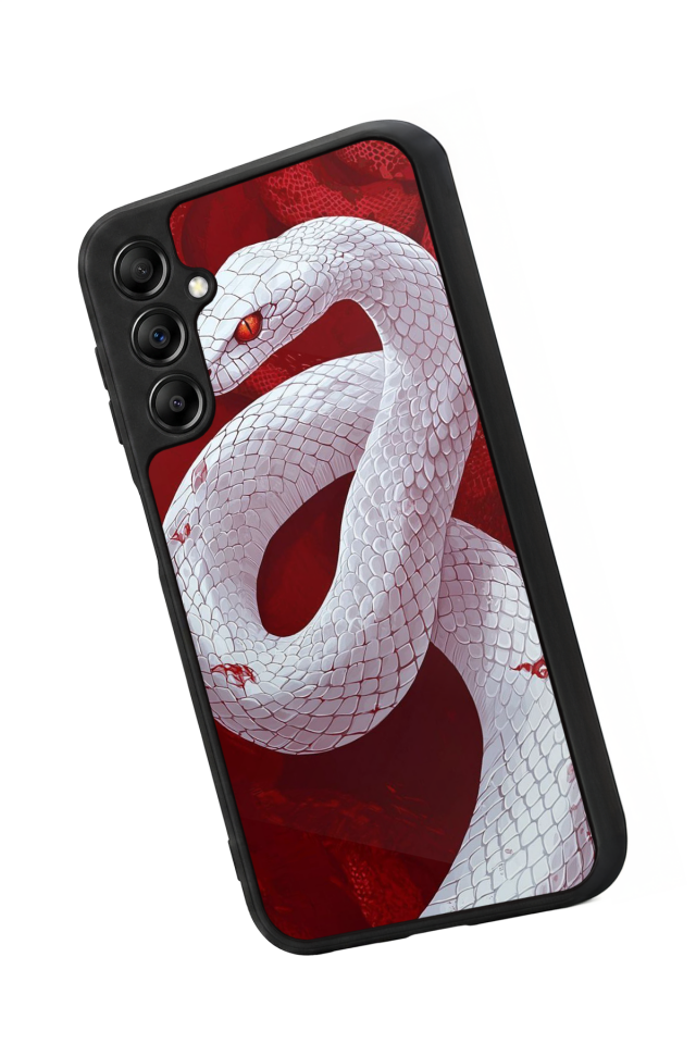 Samsung Galaxy A14 Uyumlu Yılan Tasarımlı Glossy Premium Kılıf