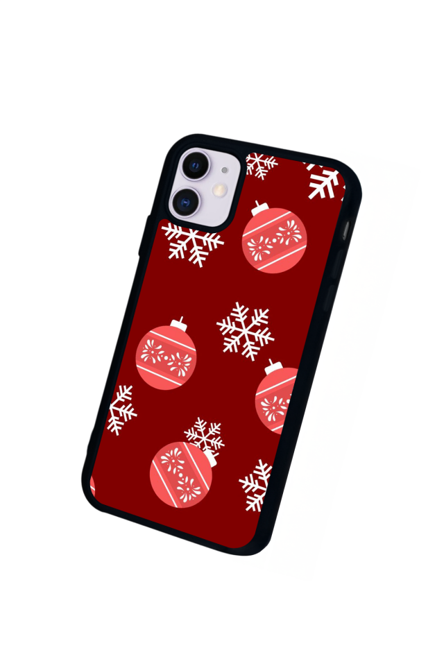 iPhone 11 Uyumlu Yilbasi Christmas Tasarımlı Glossy Premium Kılıf