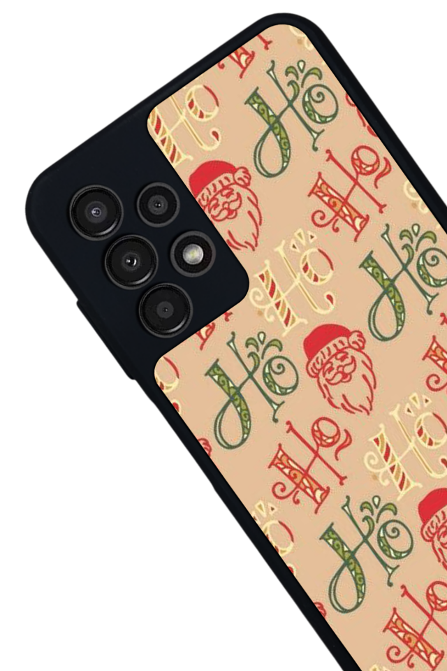 Samsung Galaxy A13 Uyumlu Yilbasi Christmas Tasarımlı Glossy Premium Kılıf