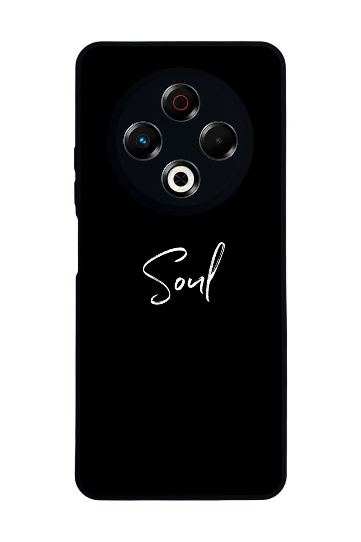 Tecno Spark 30 Uyumlu SOUL Tasarımlı Glossy Premium Kılıf