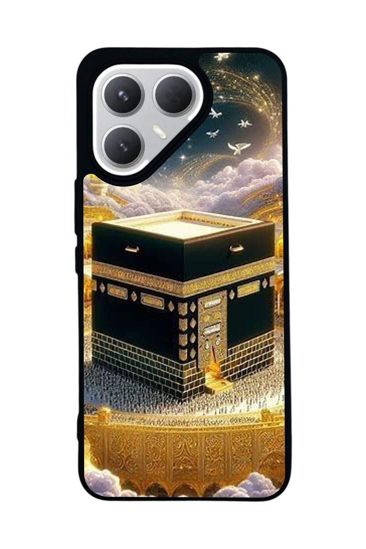 Tecno Pova 7 Pro Mat Uyumlu Siyah Kılıf – Yumuşak Silikon, Koruyucu, Şok Emici Kapak