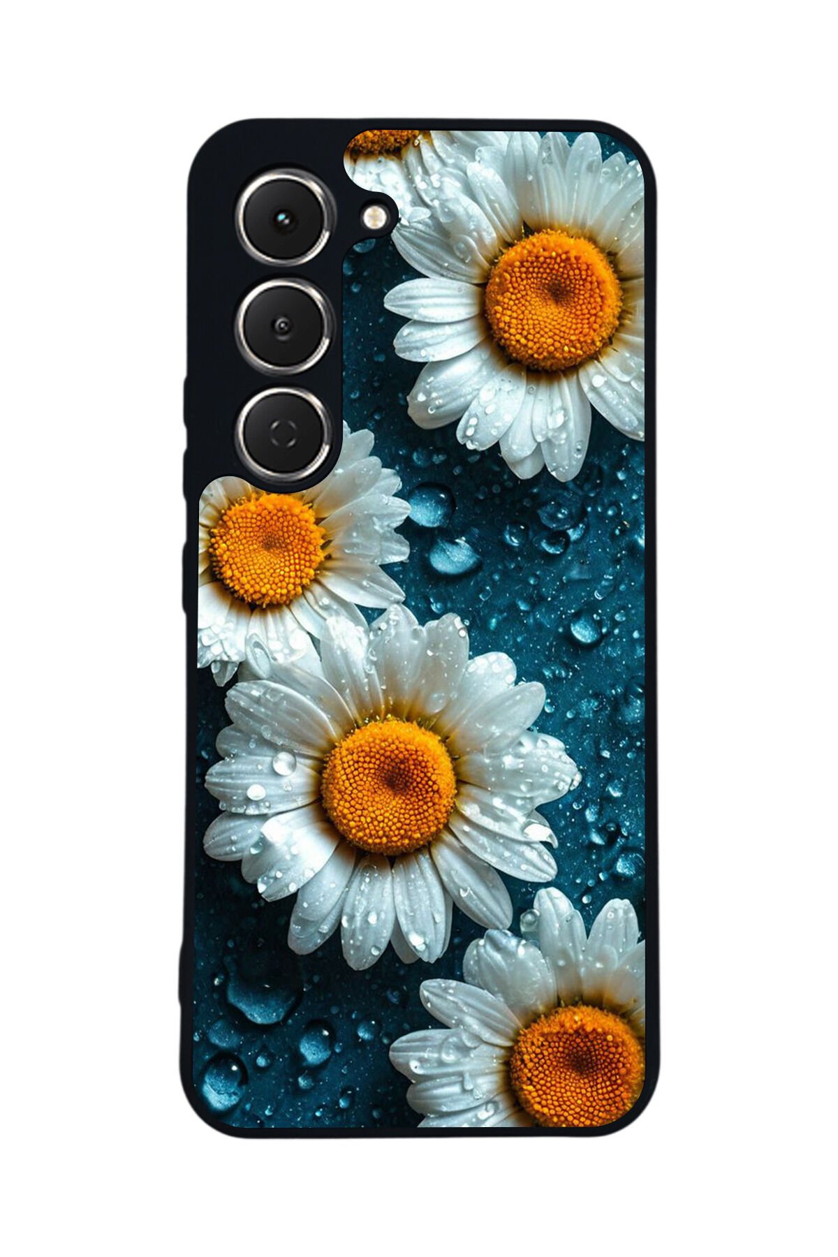 Tecno Spark 40 Pro Uyumlu Cicek Tasarımlı Glossy Premium Kılıf