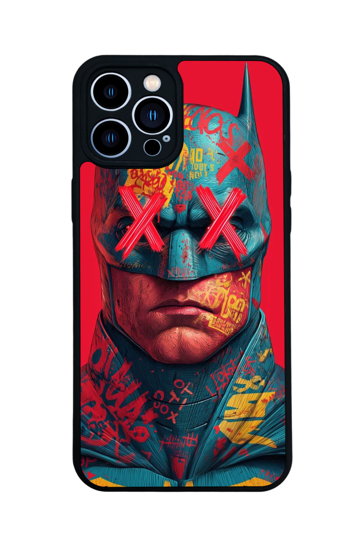 iPhone 13 Pro Max Uyumlu Batman Tasarımlı Glossy Premium Kılıf