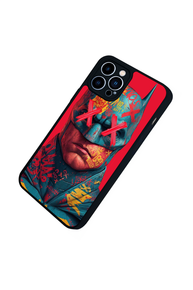 iPhone 13 Pro Max Uyumlu Batman Tasarımlı Glossy Premium Kılıf